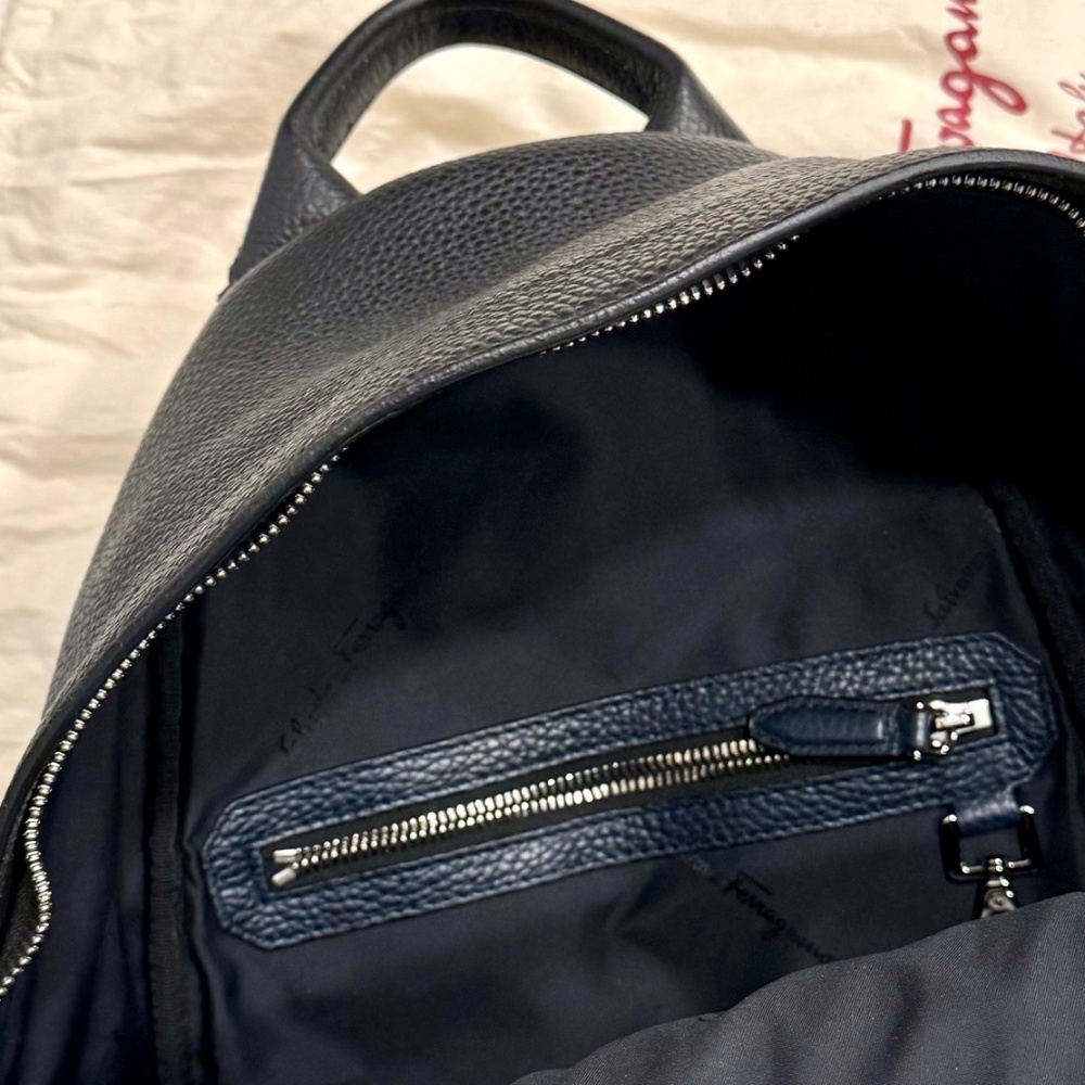 NWT Salvatore Ferragamo Calfskin Backpak - Picture 8 of 8